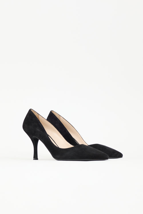 Suede Pump