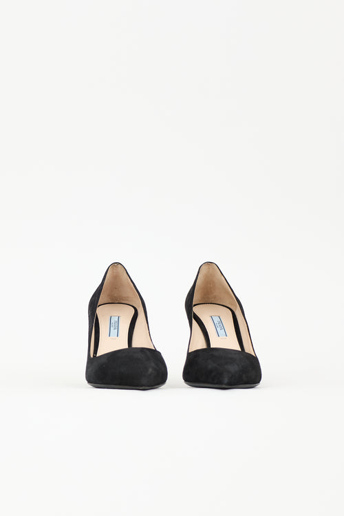Suede Pump