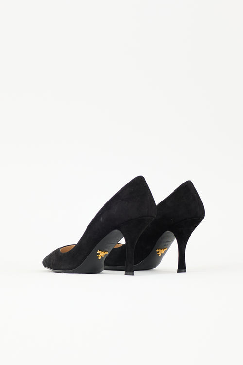 Suede Pump