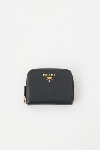 Prada Saffiano Leather Zip