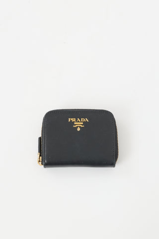 Prada Saffiano Leather Zip