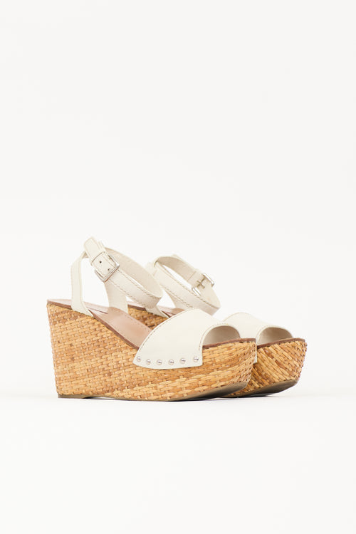 Prada Sport Wedge Sandal