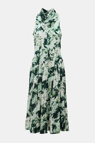 Proenza Schouler Crepe Printed Dress