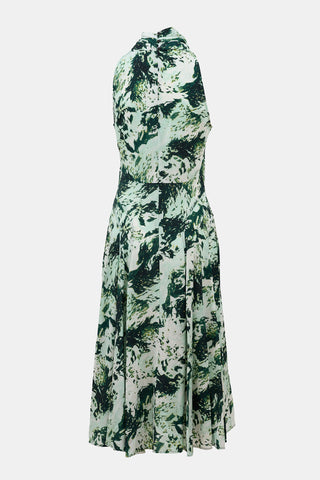 Proenza Schouler Crepe Printed Dress