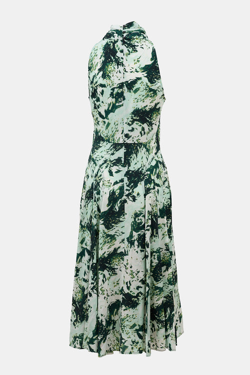Proenza Schouler Crepe Printed Dress
