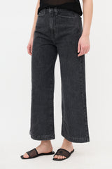 Proenza Schouler Wide Leg Crop Jeans