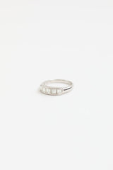 Fine Jewelry Platinum and Diamond Band Ring