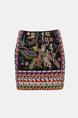 Emilio Pucci SS 2014 Embellished Mini Skirt