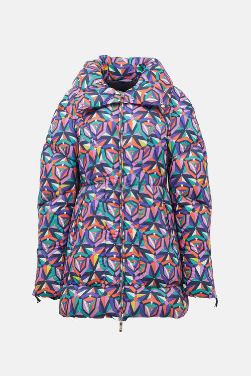 Emilio Pucci Down Printed Puffer Jacket