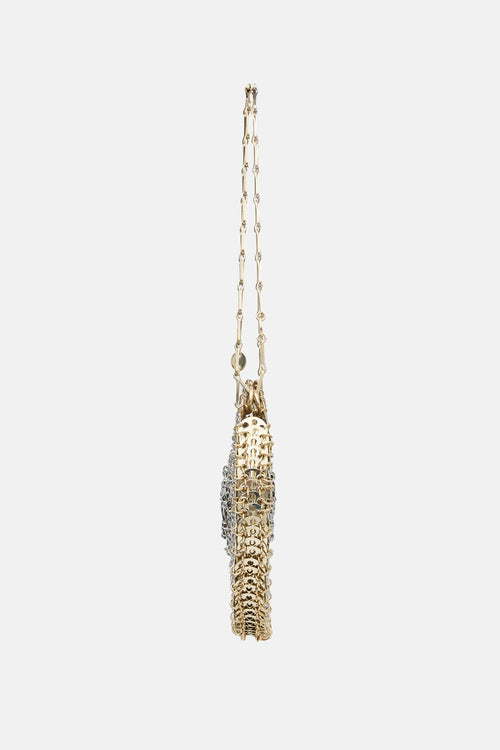 Rabanne Two Tone Chainmail Circle 1969 Bag