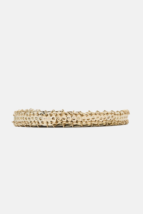 Rabanne Two Tone Chainmail Circle 1969 Bag