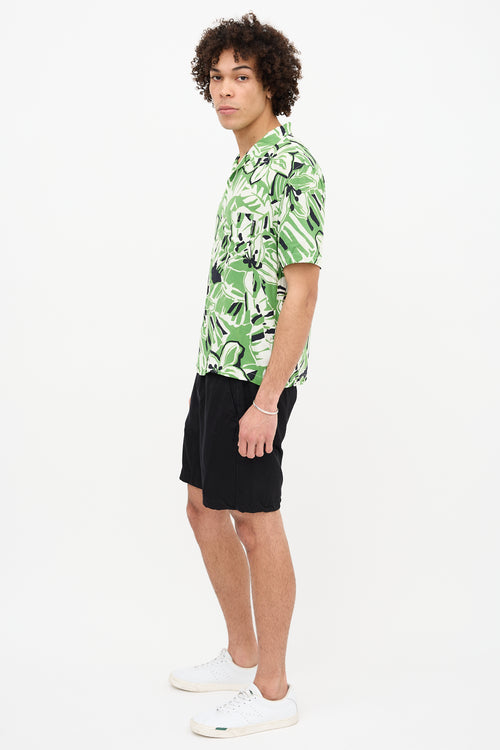 Palm Angels Floral Print Shirt