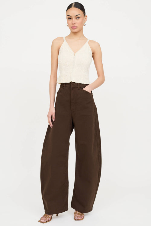 Pamela Dennis Beaded Sleeveless Top