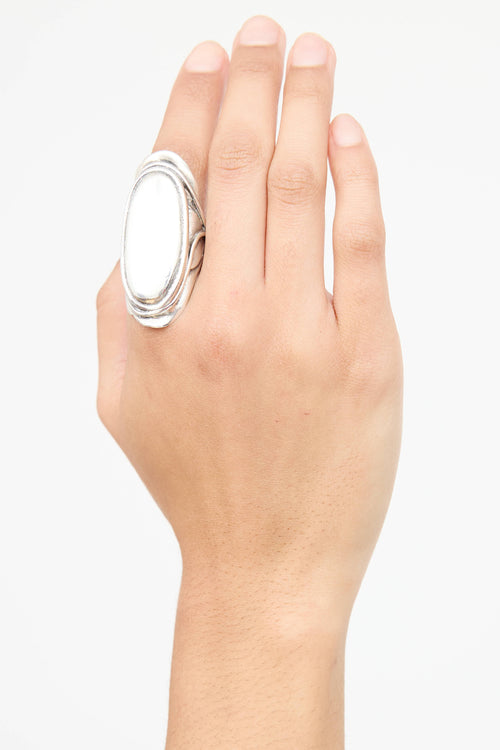 Pamela Love Sterling Silver XL Mood Ring