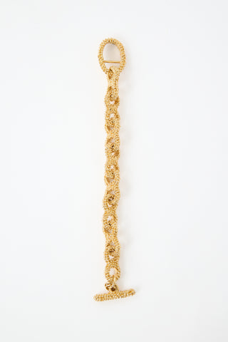 Paola Sighinolfi Vega Textured Chain Bracelet