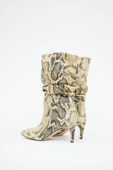 Paris Texas Embossed Slouch Boot