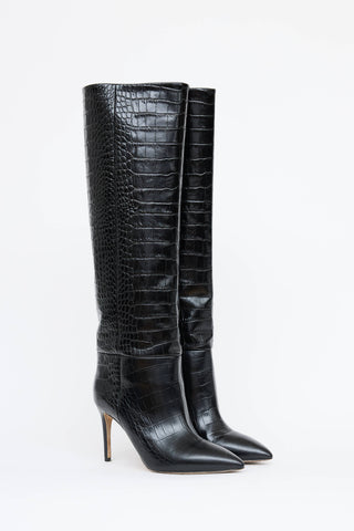 Paris Texas Embossed Tall Boot