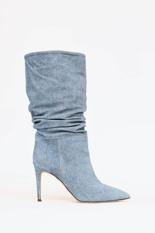 Paris Texas Denim Slouch Boot