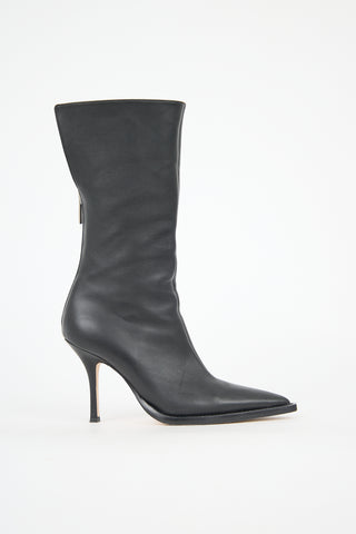 Paris Texas Leather Cutout Boot