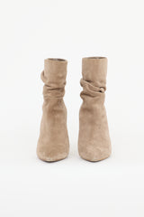 Paris Texas Suede Slouchy Ankle Boot
