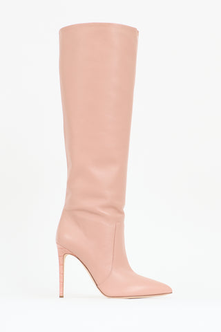 Paris Texas Leather Stiletto Knee Boot