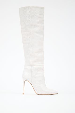 Paris Texas Textured Leather Boot