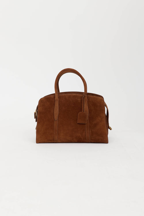 Suede Gabrielle 35 Bag
