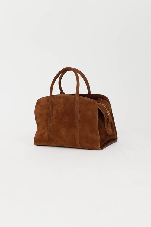 Suede Gabrielle 35 Bag
