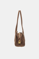 Parisa Wang Suede Gabrielle Bag