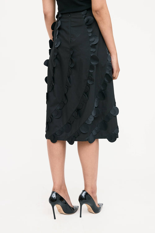 Poplin Circular Bias Skirt