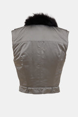 Paul Hardy Fur Trim Vest