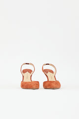 Paul Andrew Suede Rhea Slingback Pump