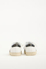 Paul Smith White Leather Harkin Sneaker