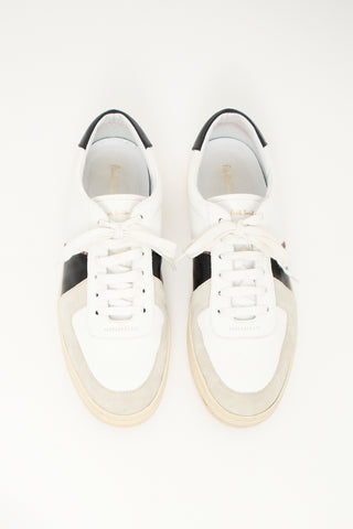 Paul Smith White Leather Harkin Sneaker