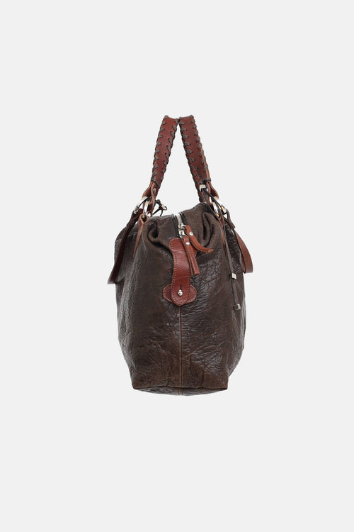 Pauric Sweeney Leather Shoulder Bag