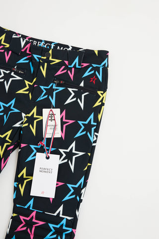 Perfect Moment Kids Star Pattern Ski Pant
