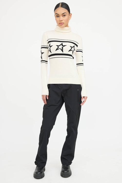 Perfect Moment Wool Turtleneck Sweater