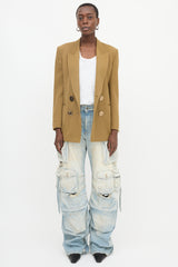 Petar Petrov Twill Jimir Double Breasted Blazer