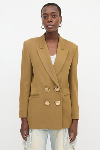 Petar Petrov Twill Jimir Double Breasted Blazer