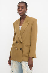 Petar Petrov Twill Jimir Double Breasted Blazer