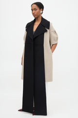 Peter Do FW 2022 Wool Collared Scarf Vest