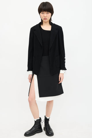 Peter Do Spring 2023 Wool Skirt