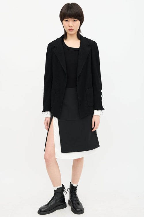 Peter Do Spring 2023 Wool Skirt