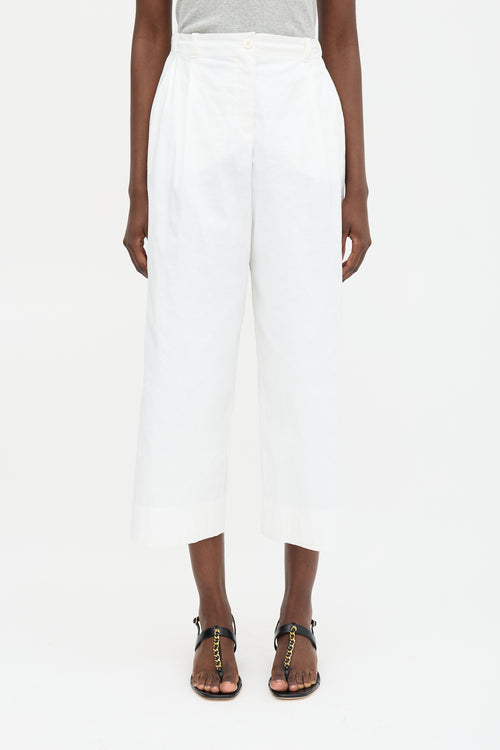 Peter O. Mahler Linen Wide Leg Trouser