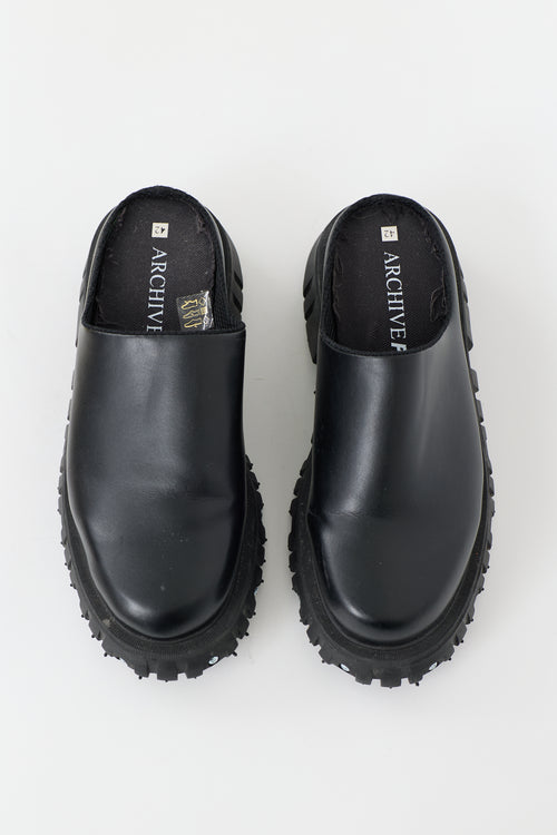 Phileo Leather Massive Mule