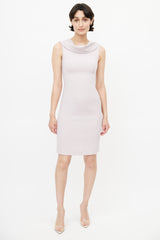 Philosophy Pink Criss Cross Back Dress