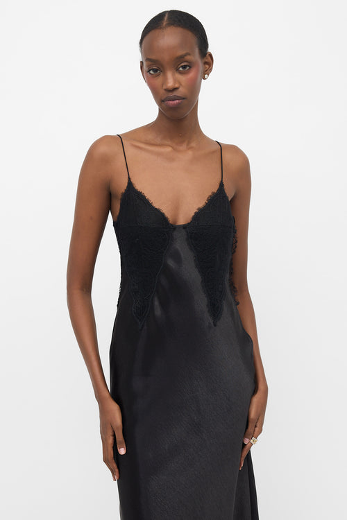Philosophy di Alberta Ferretti Satin Slip Dress