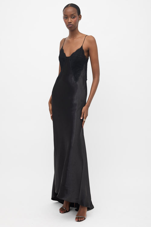 Philosophy di Alberta Ferretti Satin Slip Dress