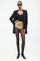 Phoebe Philo 2023 Lame Studded Swim Bottom