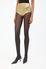 Phoebe Philo 2023 Lame Studded Swim Bottom